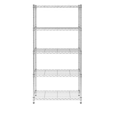 SafeRacks 14" x 30" x 60" 5-Tier Wire Rack