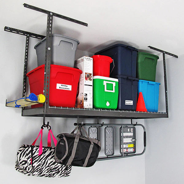 SafeRacks 3' x 6' Overhead Garage Storage Rack