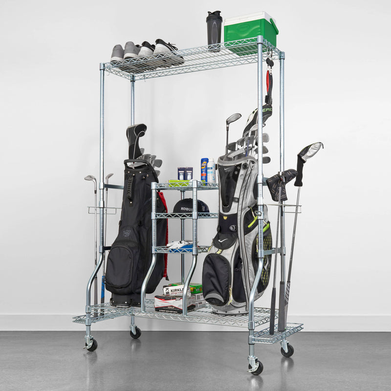 SafeRacks Golf Bag Organizer | Deluxe