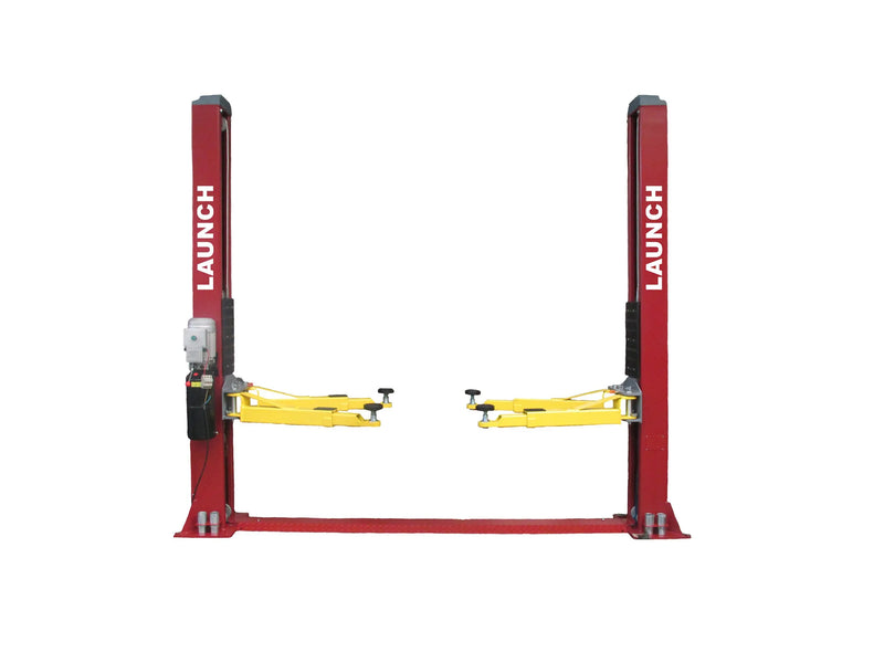 Launch Two Post Floor Plate (Symmetric) - Red (9K)